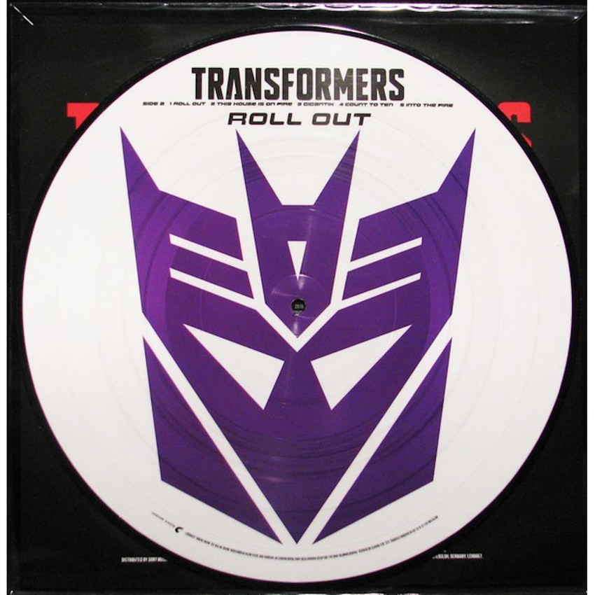 Transformers Roll Out - Picture Disc FFHB5148 on Sale