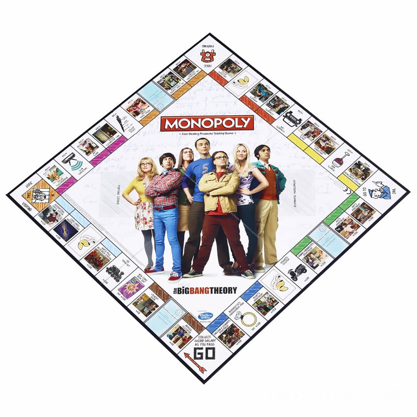 Monopoly Board Game - The Big Bang Theory Edition FFHB5205 on Sale