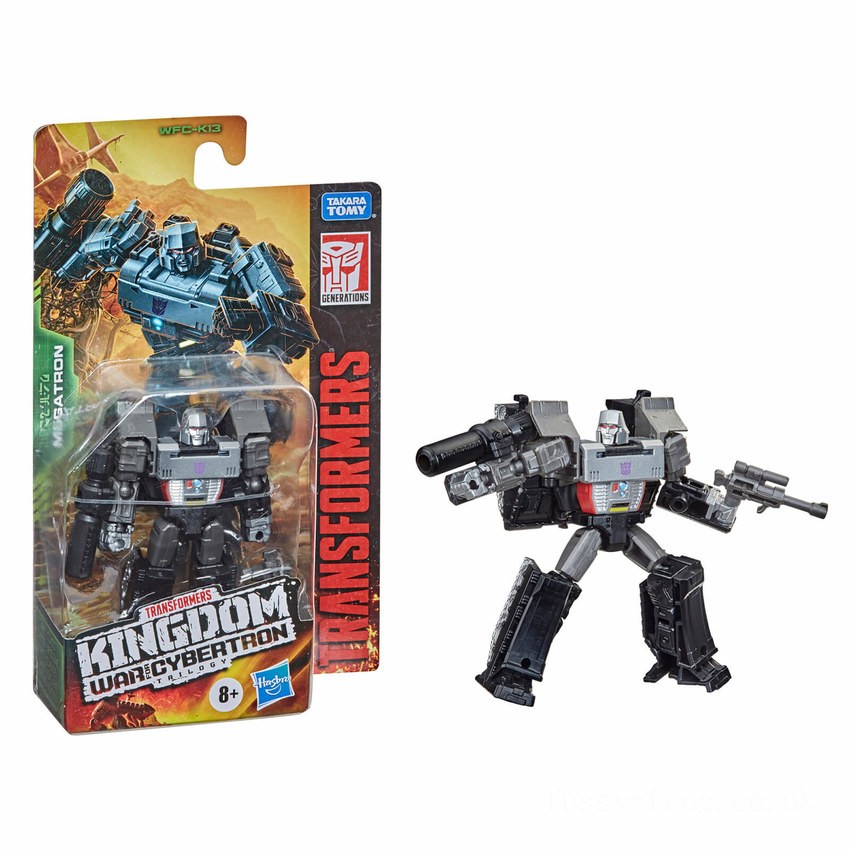 Hasbro Transformers Generations War for Cybertron: Kingdom Core Class WFC-K13 Megatron Action Figure FFHB5155 on Sale