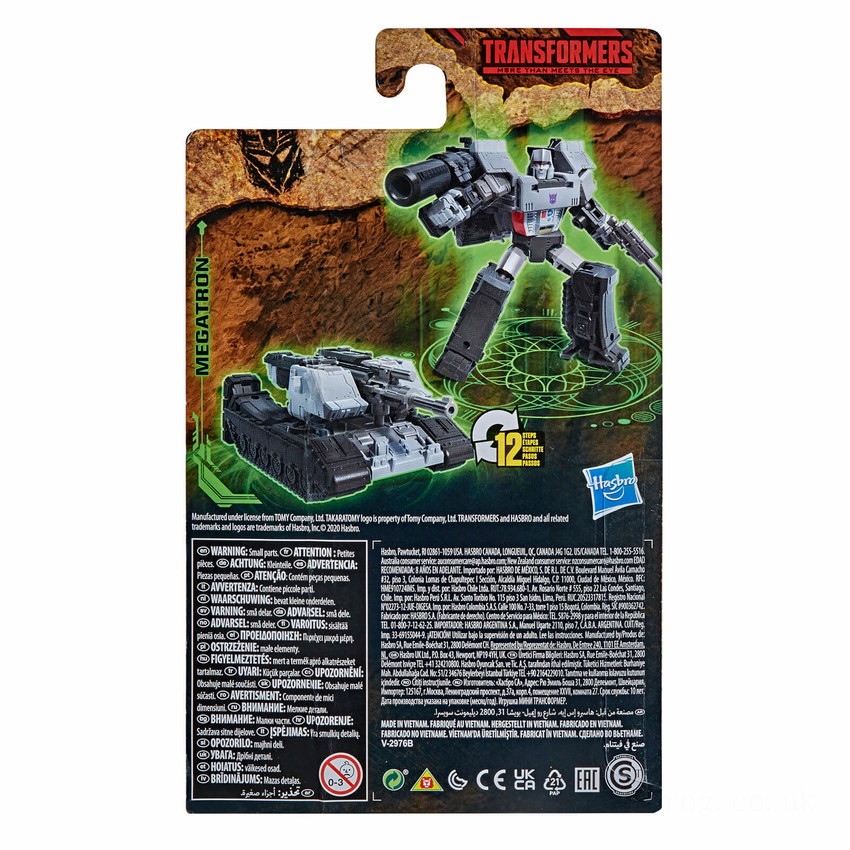Hasbro Transformers Generations War for Cybertron: Kingdom Core Class WFC-K13 Megatron Action Figure FFHB5155 on Sale