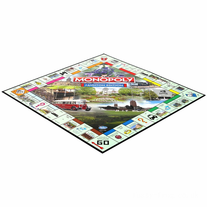 Monopoly Board Game - Taunton Edition FFHB5211 on Sale