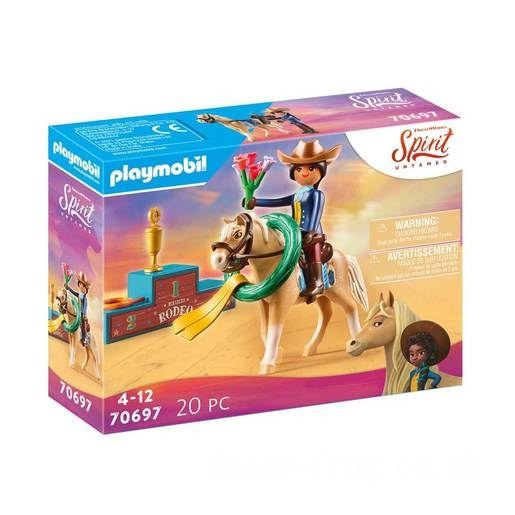 Playmobil 70697 Dreamworks Spirit Untamed Rodeo Playset FFPB4953 - Clearance Sale