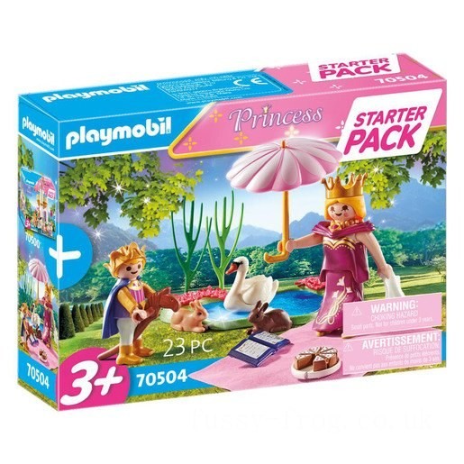 Playmobil 70504 Princess Royal Picnic Small Starter Pack Playset FFPB4957 - Clearance Sale