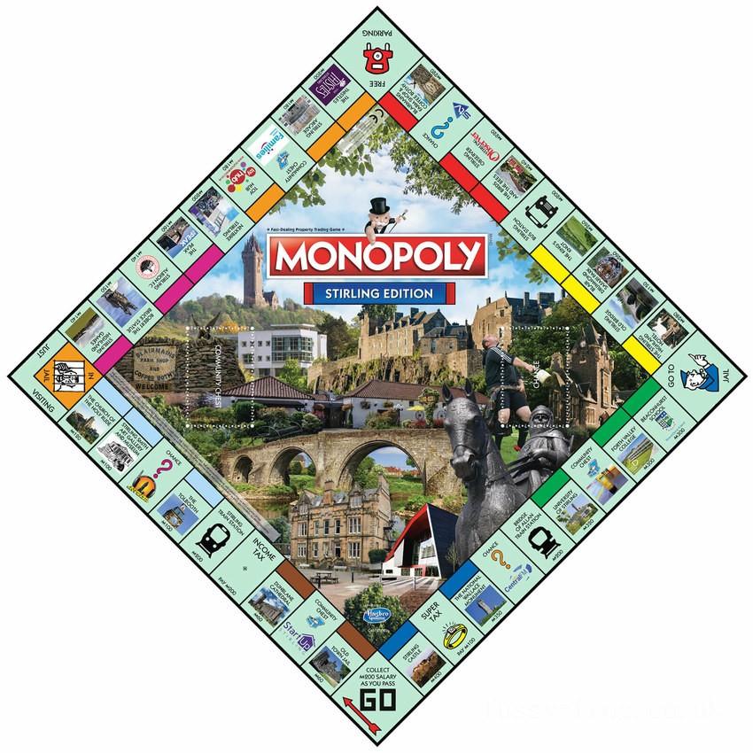 Monopoly Board Game - Stirling Edition FFHB5216 on Sale