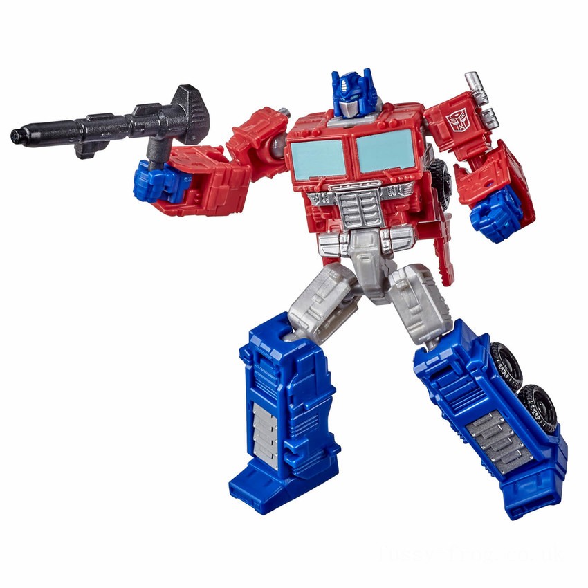 Hasbro Transformers Generations War for Cybertron: Kingdom Core Class WFC-K1 Optimus Prime Action Figure FFHB5164 on Sale