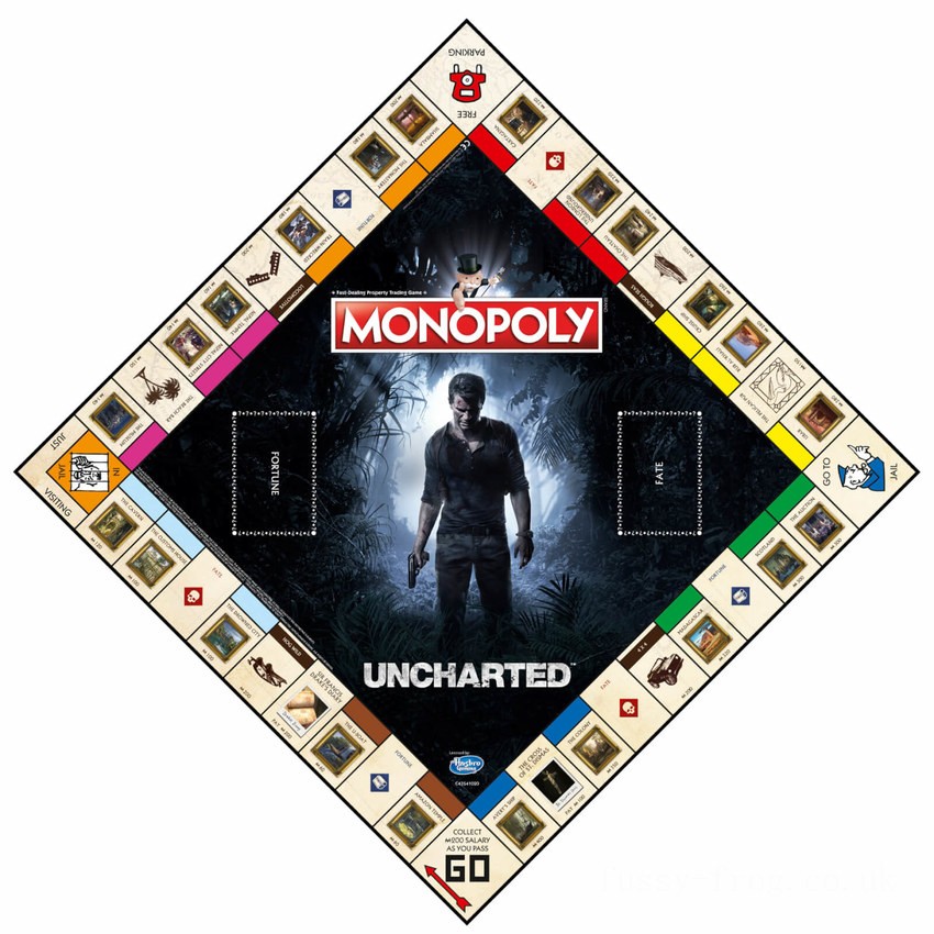 Monopoly Board Game - Uncharted Edition FFHB5219 on Sale