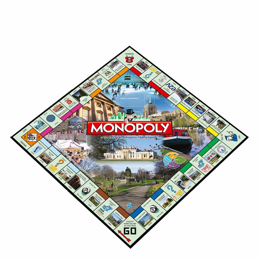 Monopoly Board Game - Chelmsford Edition FFHB5224 on Sale