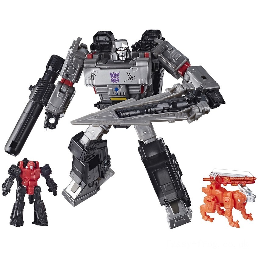 Hasbro Transformers War for Cybertron Series-Inspired Megatron Battle 3-Pack FFHB5176 on Sale