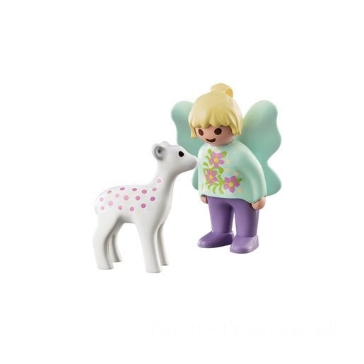 Playmobil 70402 1.2.3 Fairy Friend with Fawn Figures FFPB4961 - Clearance Sale