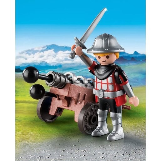 Playmobil 9441 Special Plus Knight and Cannon Figure FFPB4965 - Clearance Sale
