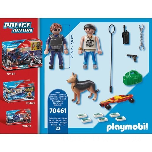 Playmobil 70461 Police Action City Street Patrol (Exclusive) FFPB4969 - Clearance Sale