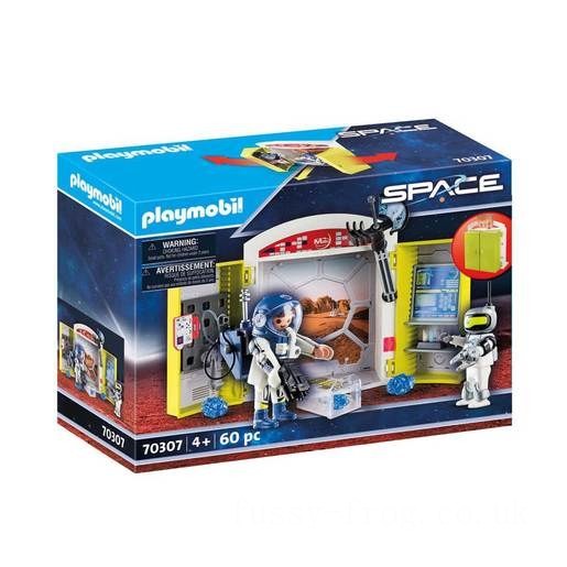 Playmobil 70307 Space Mars Mission Play Box FFPB4981 - Clearance Sale