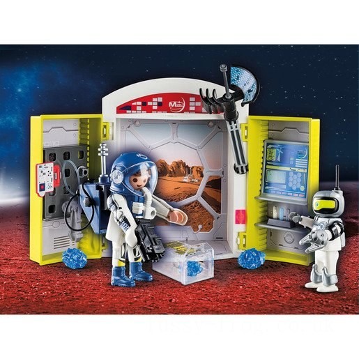 Playmobil 70307 Space Mars Mission Play Box FFPB4981 - Clearance Sale