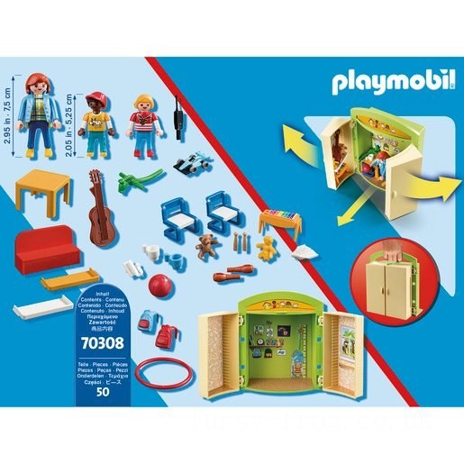 Playmobil 70308 City Life Pre-school Play Box FFPB4984 - Clearance Sale