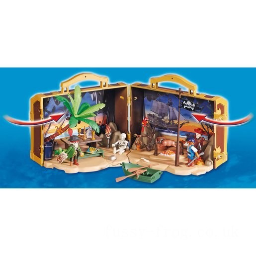 Playmobil 70150 Take Along Pirates Treasure Island FFPB4987 - Clearance Sale