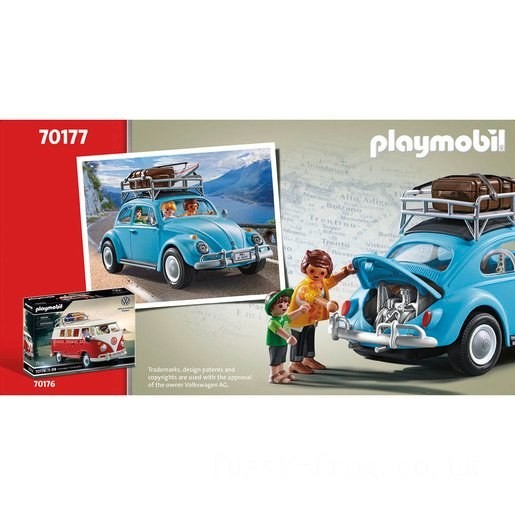 Playmobil 70177 Volkswagen Beetle Car Playset FFPB4990 - Clearance Sale