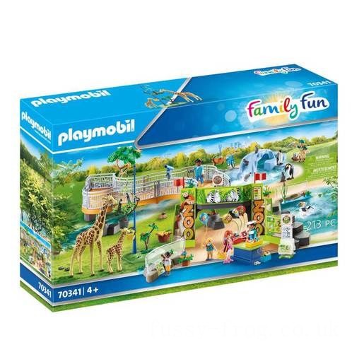 Playmobil 70341 Family Fun Large Zoo FFPB5022 - Clearance Sale