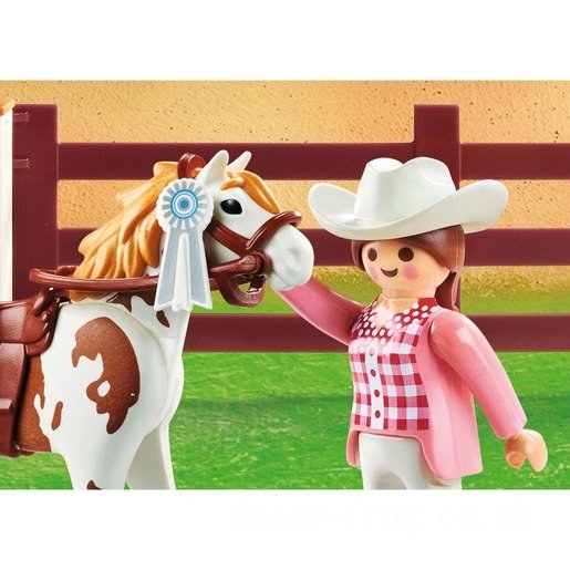 Playmobil 70337 Country Farm Horse Riding Arena FFPB5026 - Clearance Sale