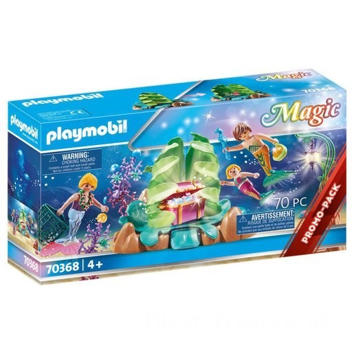 Playmobil 70368 Magic Coral Mermaid Lounge FFPB5028 - Clearance Sale