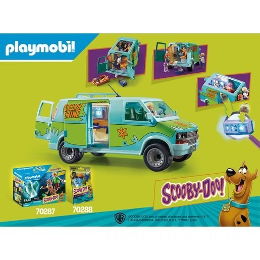 Playmobil 70286 SCOOBY-DOO! Mystery Machine FFPB5030 - Clearance Sale