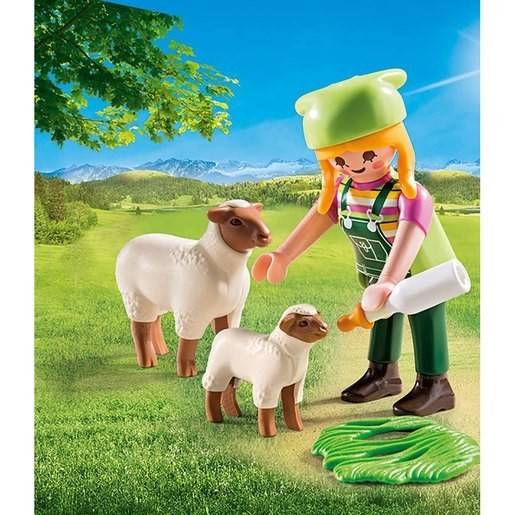 Playmobil 9356 Special Plus Farmer and Sheep Figures FFPB5044 - Clearance Sale