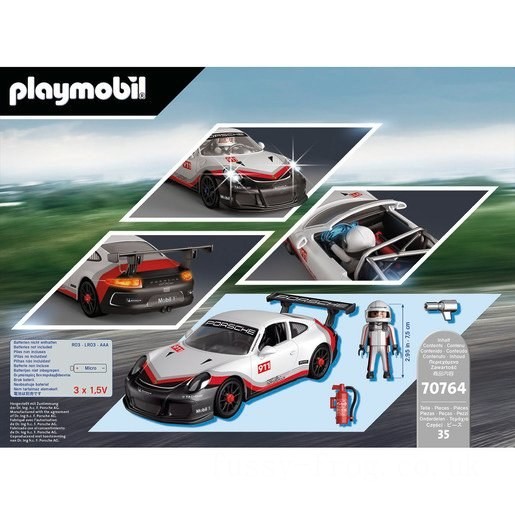 Playmobil 70764 Porsche 911 GT3 Cup Car Playset FFPB5065 - Clearance Sale