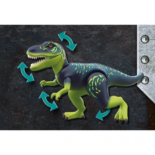 Playmobil 70624 Dino Rise T-Rex: Battle of the Giants Playset FFPB5070 - Clearance Sale