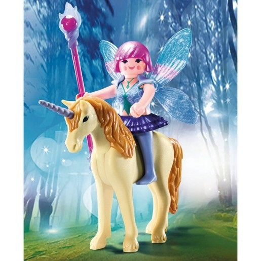 Playmobil 70529 Fairy Unicorn Large Carry Case Playset FFPB5081 - Clearance Sale