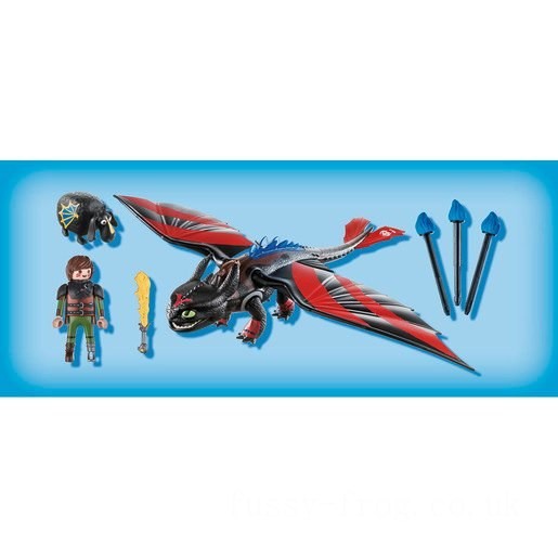 Playmobil 70727 Dragon Racing - Hiccup and Toothless Figures FFPB5083 - Clearance Sale
