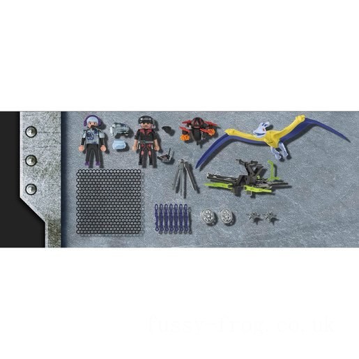 Playmobil 70628 Dino Rise Pteranodon: Drone Strike Playset FFPB5087 - Clearance Sale