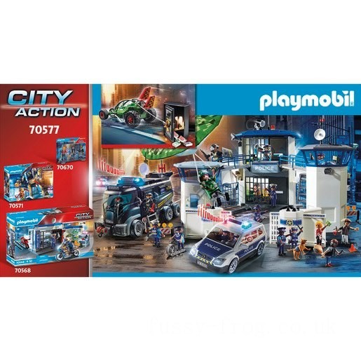 Playmobil 70577 City Action Police Go-Kart Escape FFPB5089 - Clearance Sale