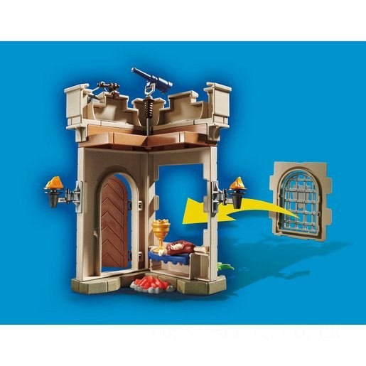 Playmobil 70499 Novelmore Knights' Fortress Large Starter Pack Playset FFPB5092 - Clearance Sale