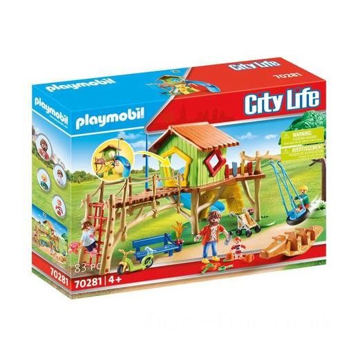 Playmobil 70281 City Life Pre-School Adventure Playground Playset FFPB5102 - Clearance Sale