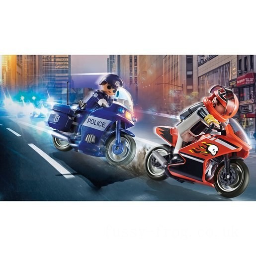 Playmobil 70462 Police Action Highway Patrol (Exclusive) FFPB5107 - Clearance Sale