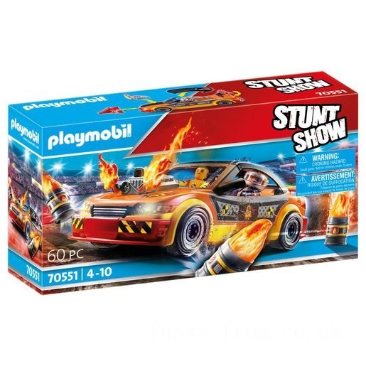 Playmobil 70551 Stunt Show Crash Car FFPB5105 - Clearance Sale