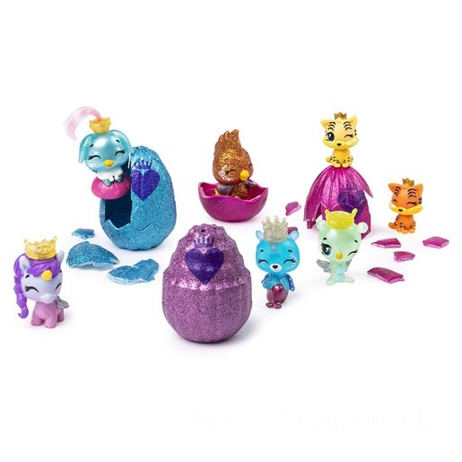 Hatchimals CollEGGtibles The Royal Snow Ball - Royal Multipack (Styles Vary) FFHC4953 - Clearance Sale