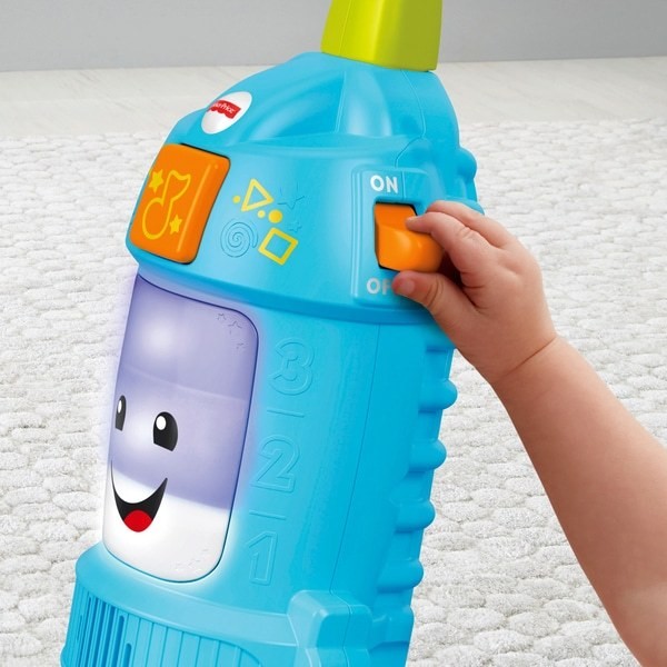 Fisher-Price Laugh and Learn Light-up Learning Vacuum FFFF4965 - Sale Clearance