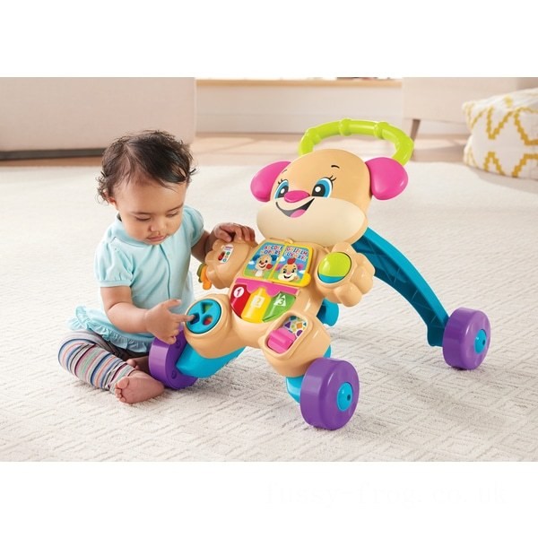 Fisher-Price Laugh and Learn Sis Baby Walker FFFF4981 - Sale Clearance