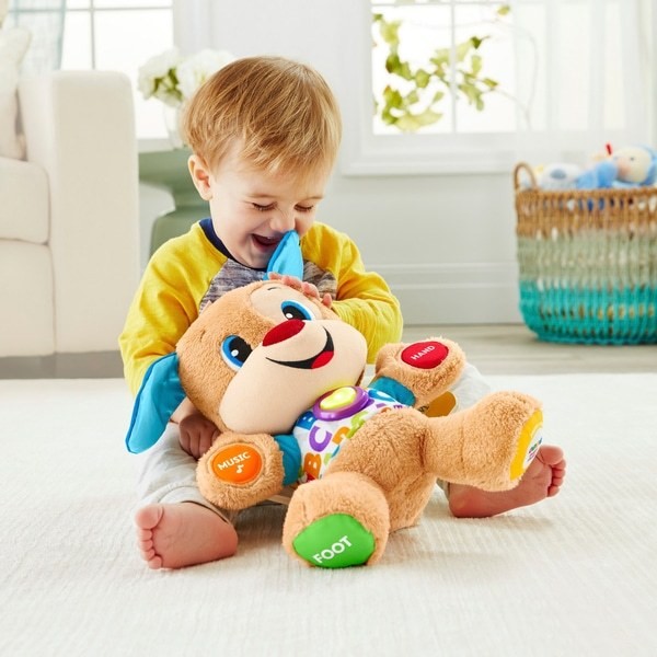 Fisher-Price Laugh & Learn Smart Stages Puppy Learning Toy FFFF4982 - Sale Clearance