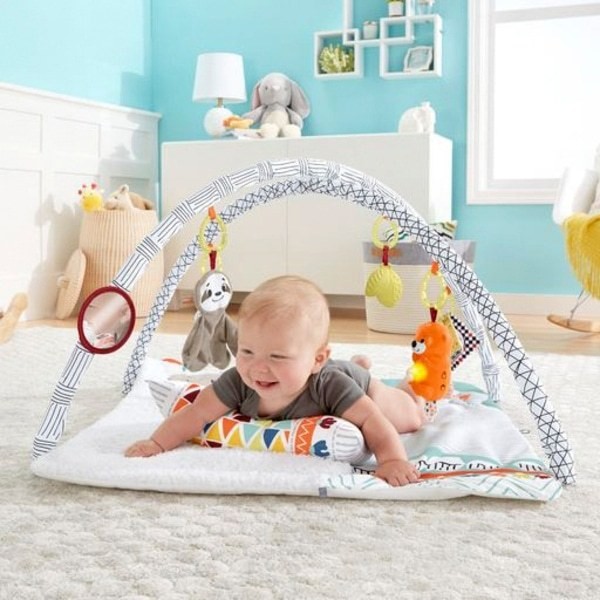 Fisher-Price Perfect Sense Deluxe Gym Baby Play Mat FFFF4994 - Sale Clearance